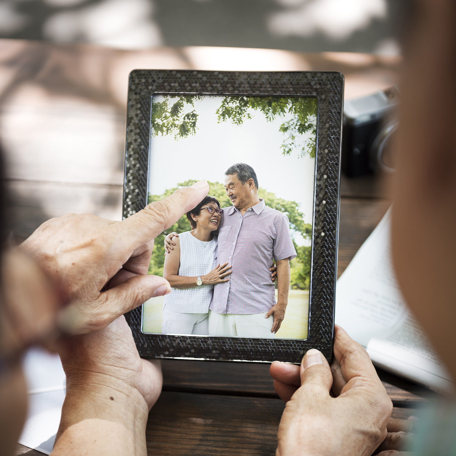 Senior Couple Leisure Outside Concept